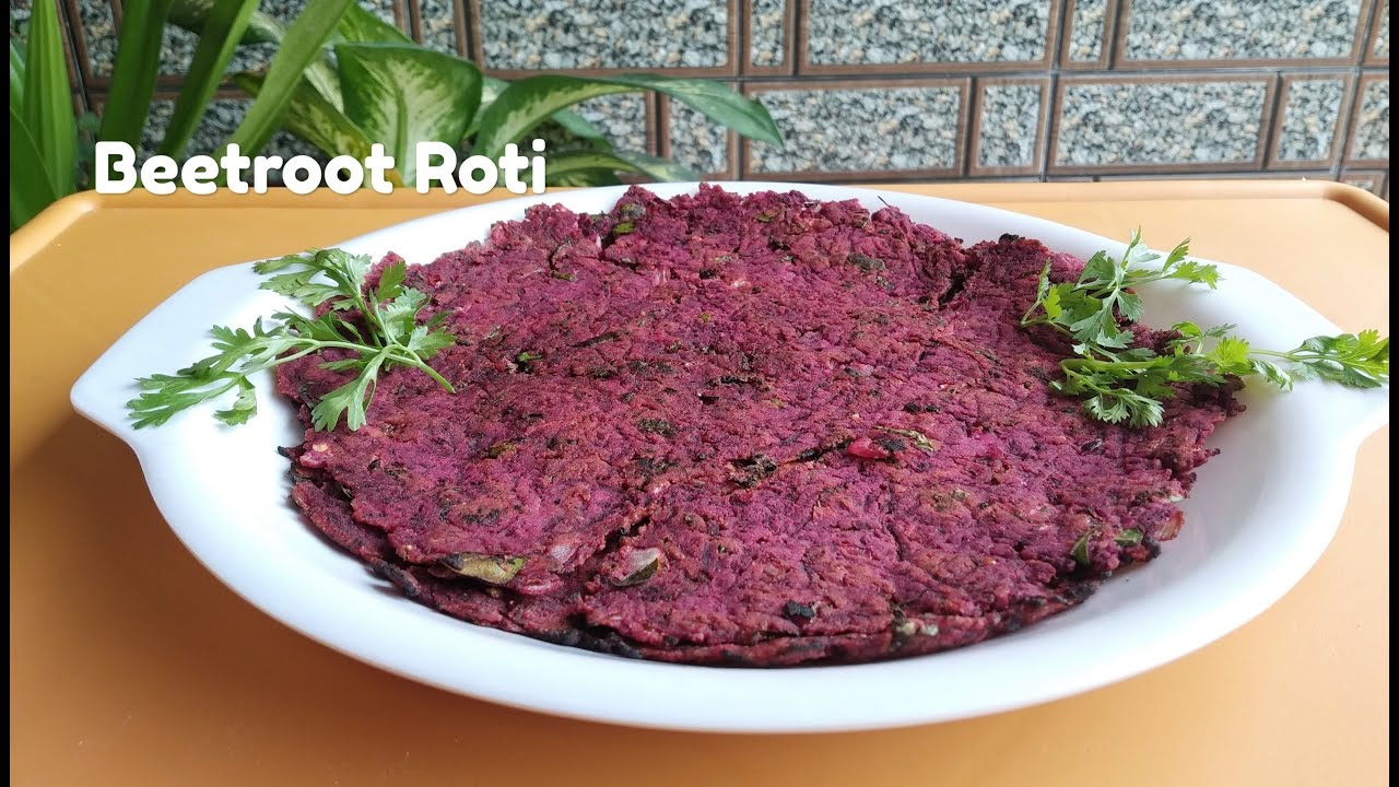 Beetroot Roti Recipe |  Instant Cooking | Healthy Food | BreakFast