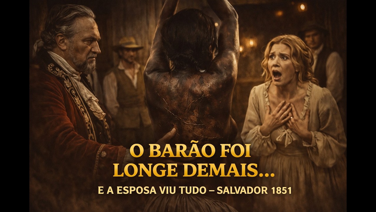 O BARÃO FOI LONGE DEMAIS… E A ESPOSA VIU TUDO – SALVADOR 1851