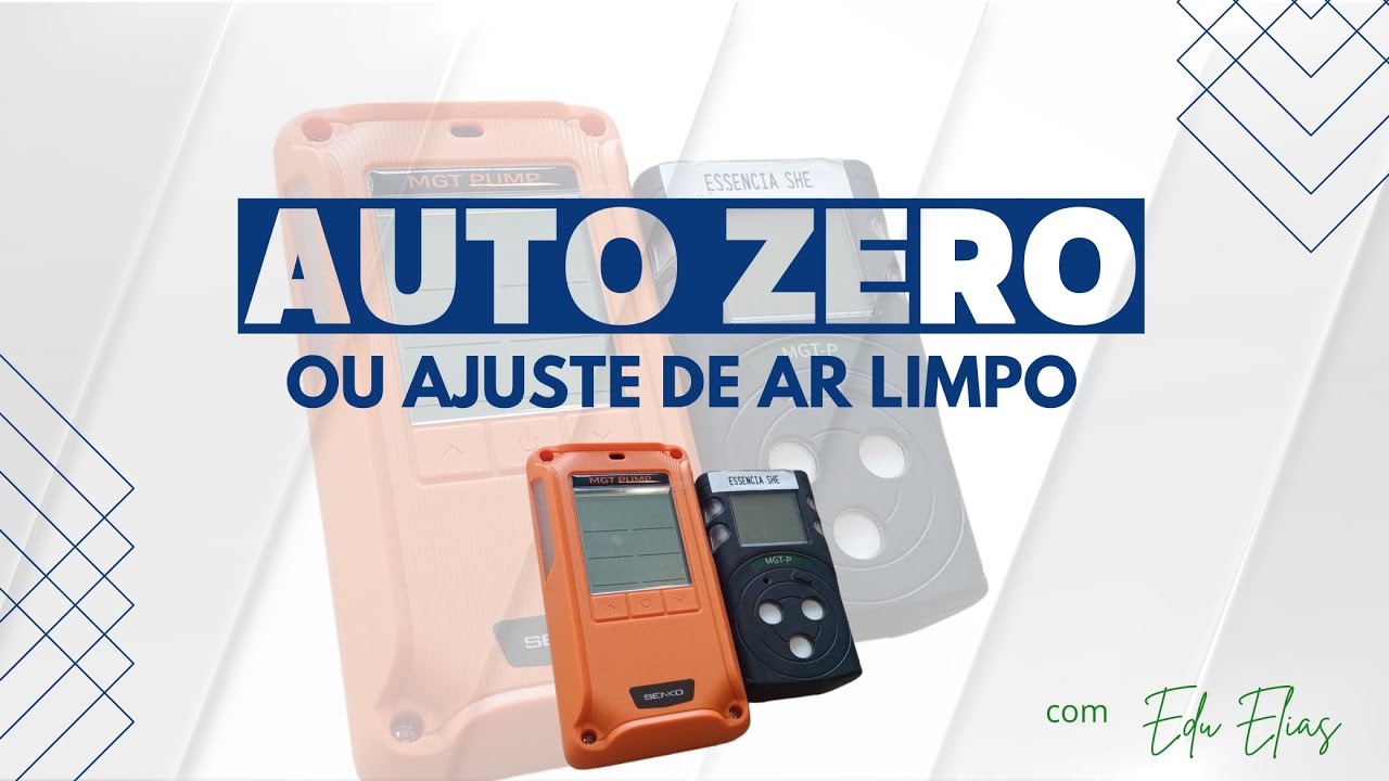 AUTO ZERO OU AJUSTE DE AR LIMPO