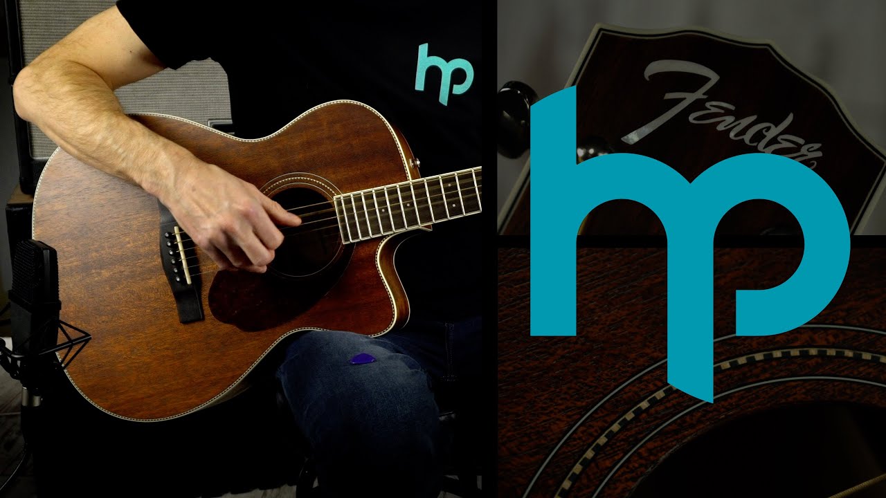Fender PM-3 Triple-0 All-Mahogany Natural akusztikus git&aacute;r