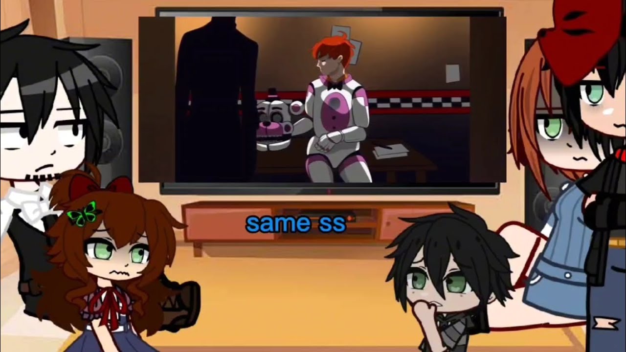 ||Past Aftons react to Sister Location Animation||FNAF|| Not OG||READ DESC||