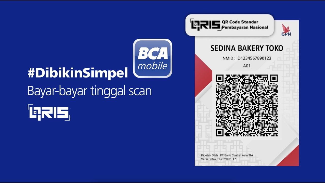Cara Bayar QR Pakai BCA mobile di Jaringan Berlogo QRIS