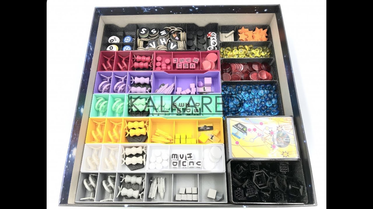 High Frontier 4 All + Moduly 1,2,3 - Custom insert