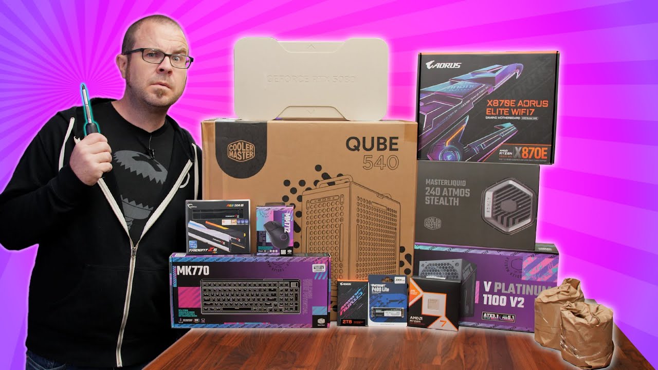 Building a PC Before It&rsquo;s Too Late (in the Cooler Master QUBE 540)