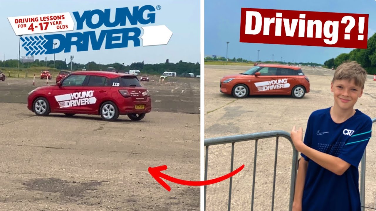 A 12 YEAR OLD Learns How To DRIVE?!