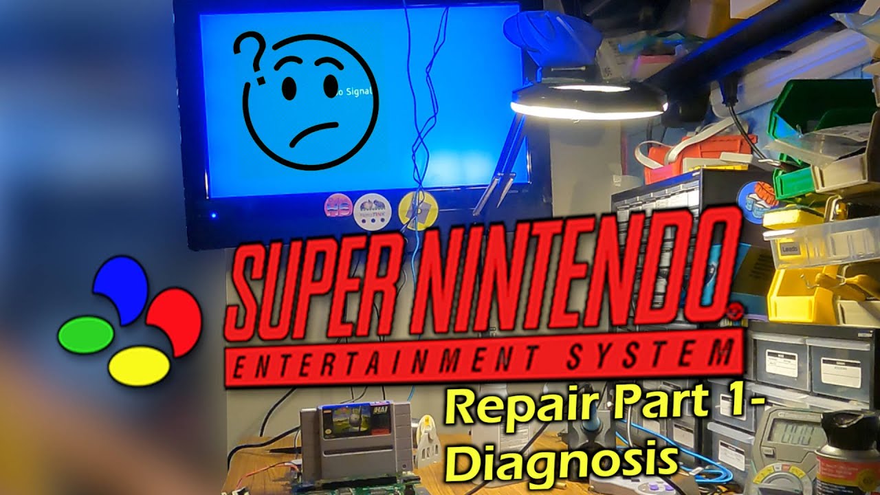 Salvaged SNES Repair and Recovery - Part 1