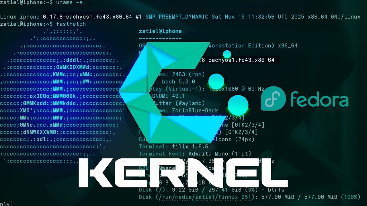 CACHY OS Kernel on Fedora | Is it Possible?