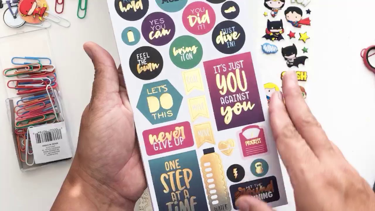 Using Stickers to Create Planner Accessories - FB Live for Paper House