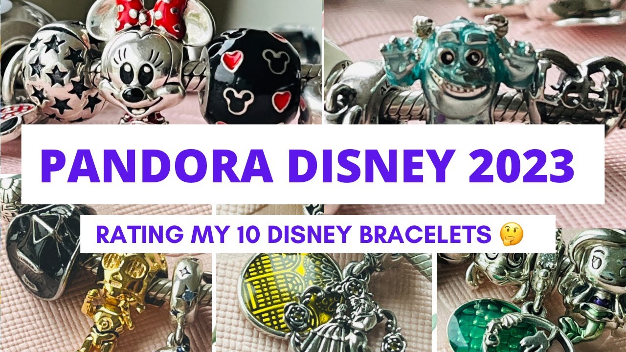 PANDORA DISNEY - Rating my 10 Disney Bracelets 2023 💙📉