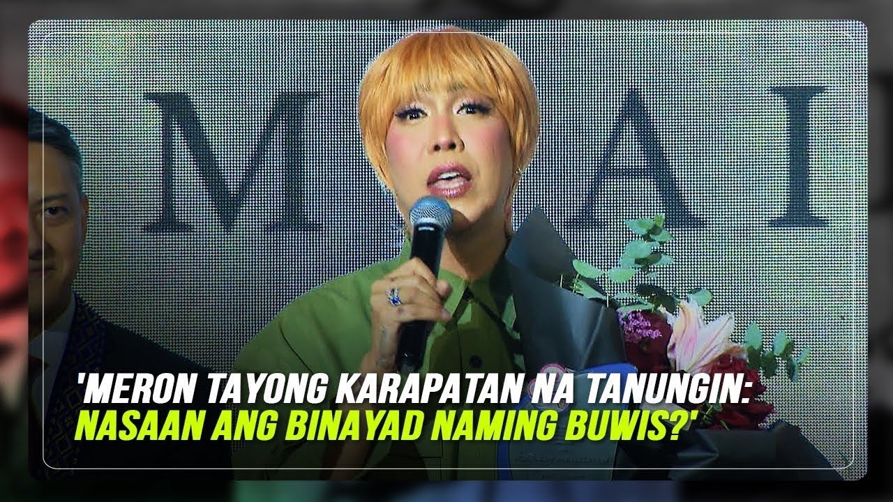'Bakit bumagsak ang tulay?' Top taxpayer Vice Ganda urges public to hold gov't accountable