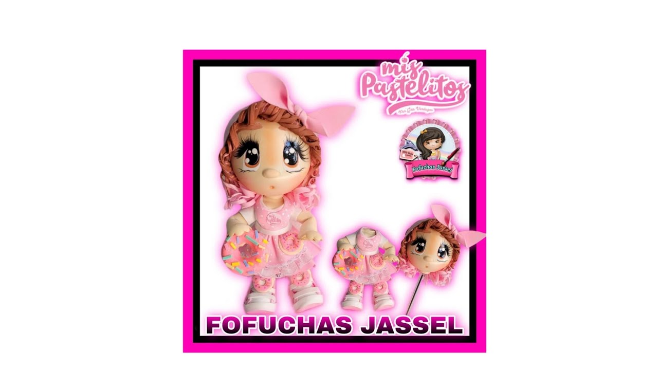 VIDEO TUTORIAL #104 FOFUCHITA MIS PASTELITOS 🩷🍰🧁🎂🧁