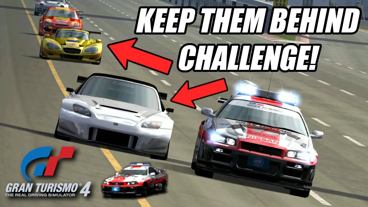 Gran Turismo 4 | Keep Them Behind CHALLENGE #2! Can We Keep Them Behind At All Costs?