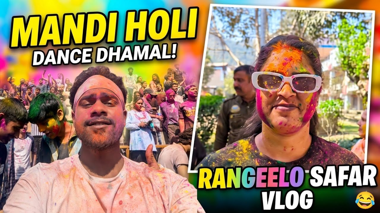 HAMARI MANDI HOLI!🔥DANCE, MASTI & MORE!....