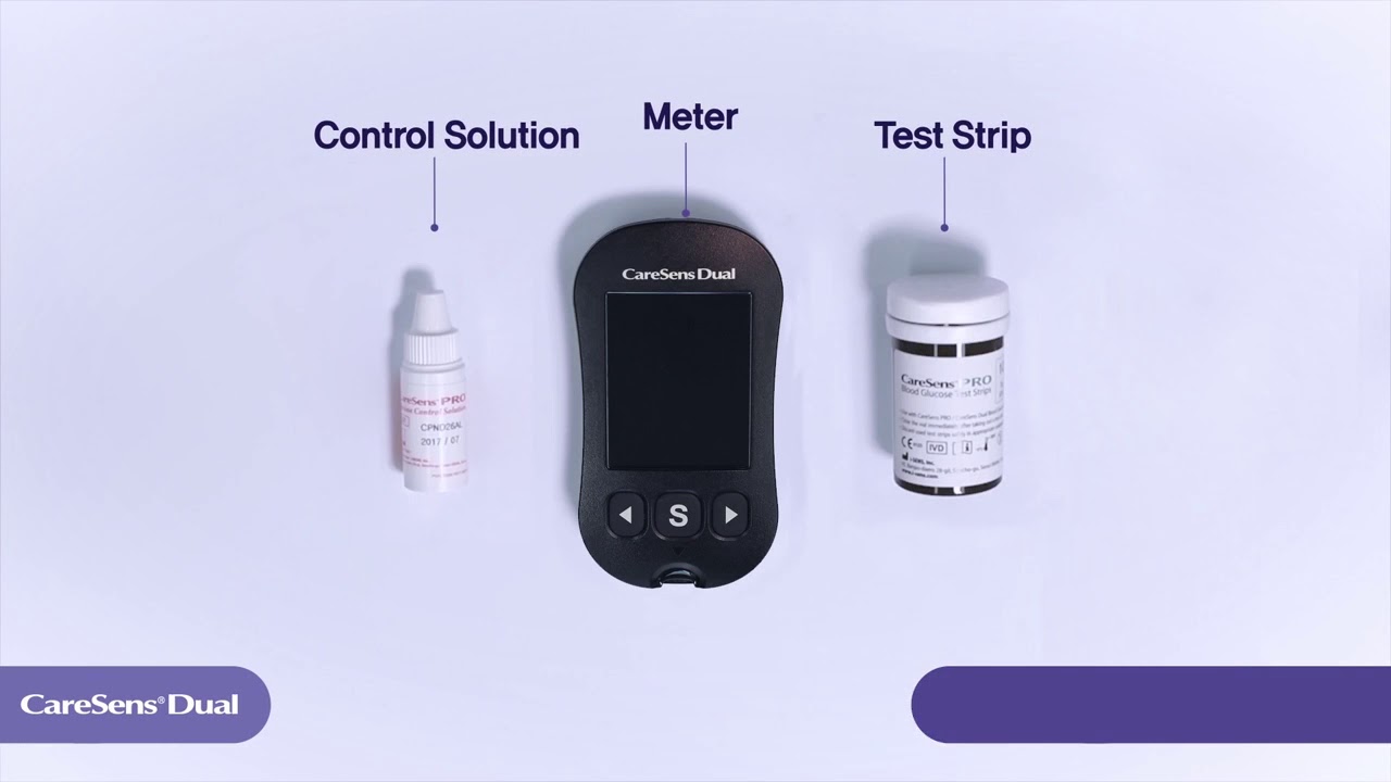CareSens Dual mmol - Instructievideo