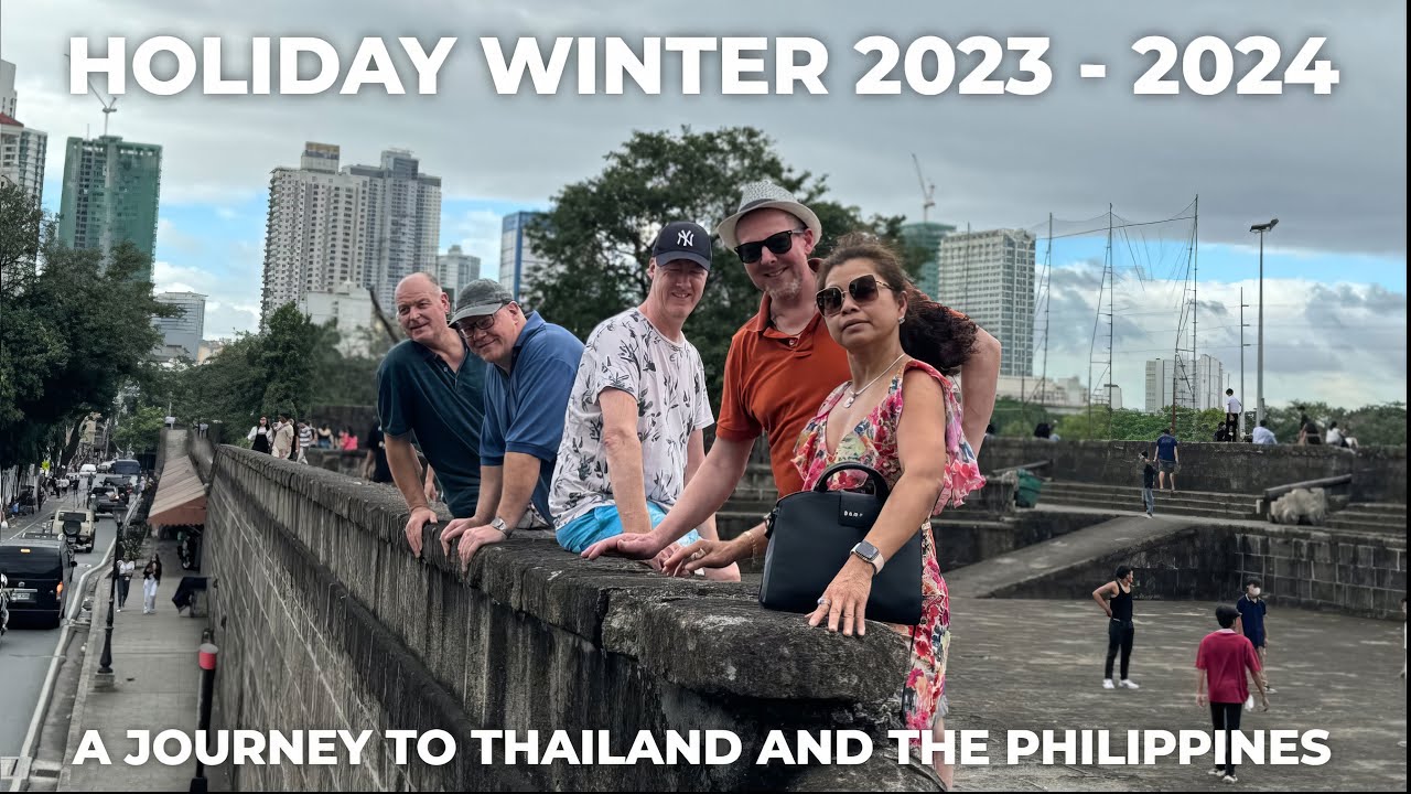 Holiday in Thailand and The Philippines in the winter of 2023 - 2024 (Photo Slideshow)