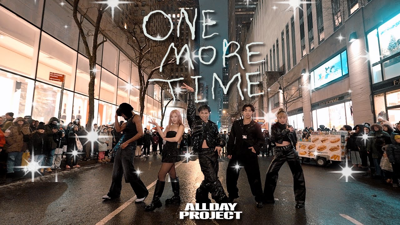 [KPOP IN PUBLIC NYC | ONE TAKE] ALLDAY PROJECT - 'ONE MORE TIME' Cover by F4MX | ROCKEFELLER TREE