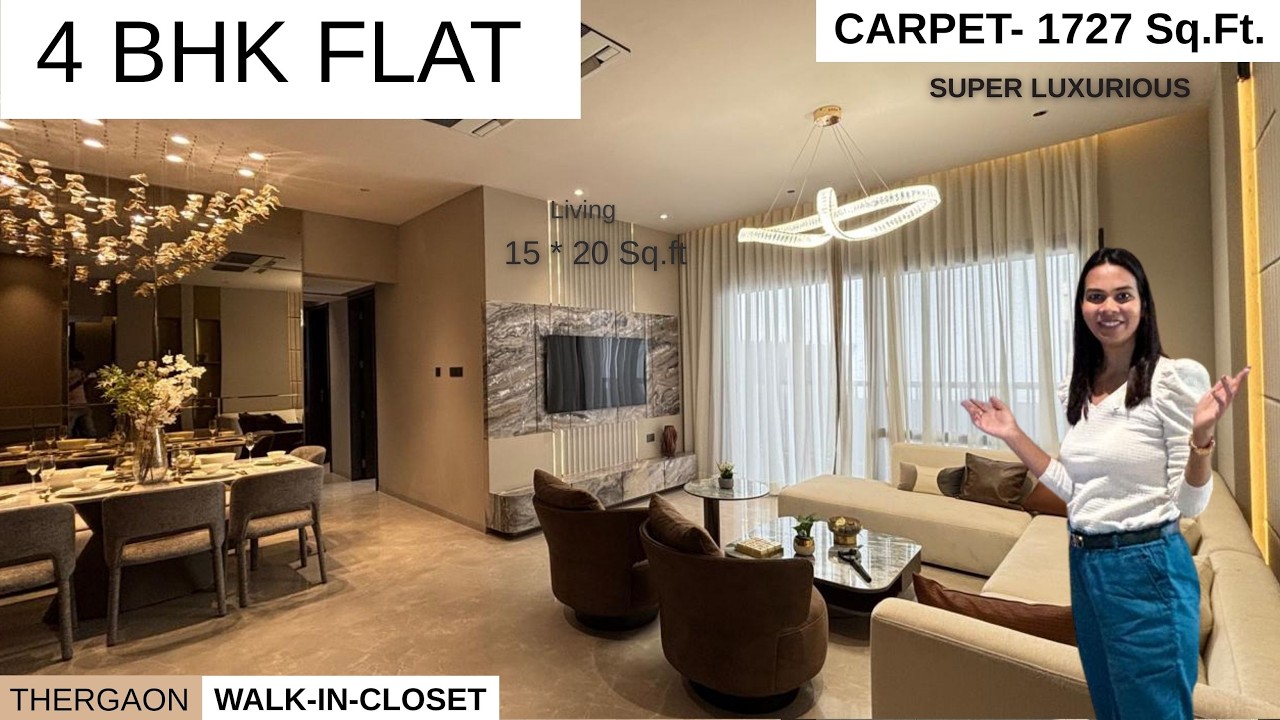 New Luxury Project in Thergaon Pune | 3, 3.5 & 4 BHK Near Aditya Birla Hospital