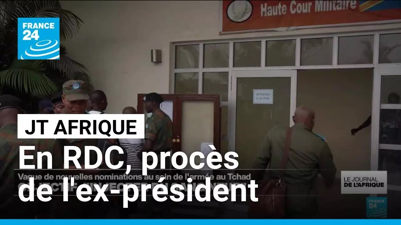 En RD Congo , le procès de l'ex-président Joseph Kabila renvoyé au 31 juillet • FRANCE 24