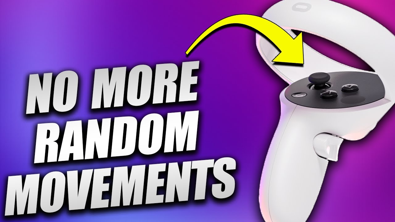 How To FIX Quest 2 Controller Drift - Quick and Easy
