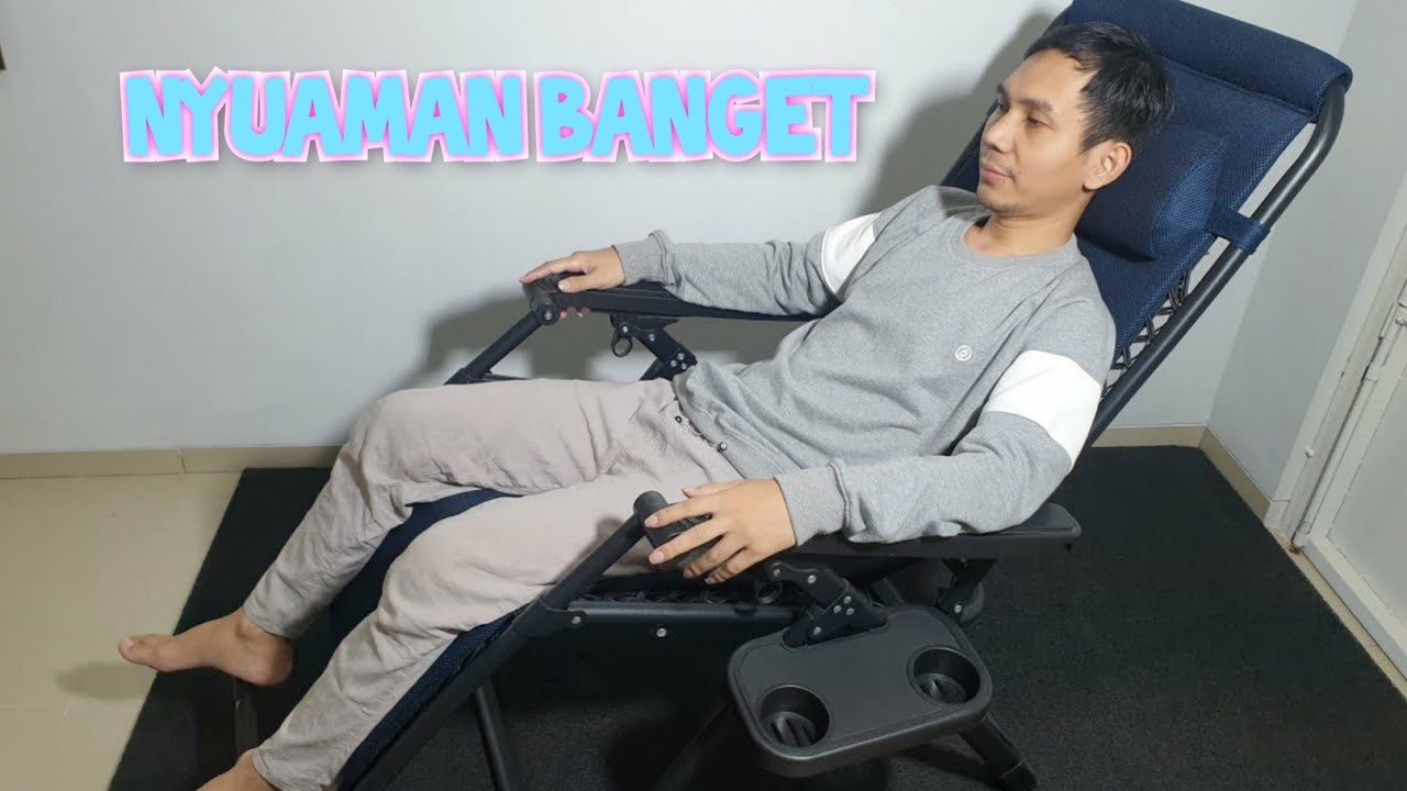 Kursi santai | kursi malas | kursi lipat bahan besi