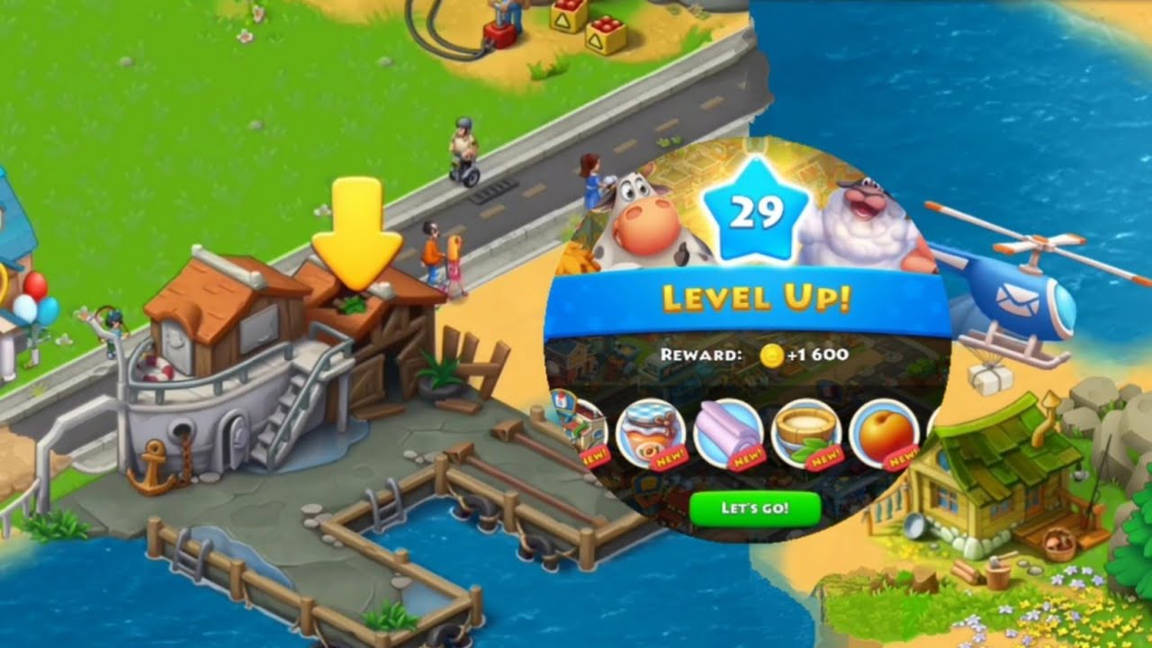township level 29 gameplay port repair
