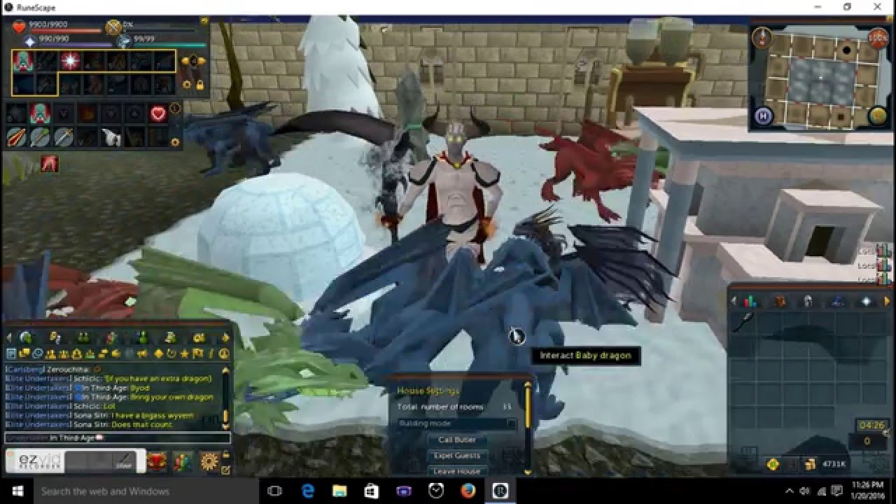 a tour of the coolest house in runescape