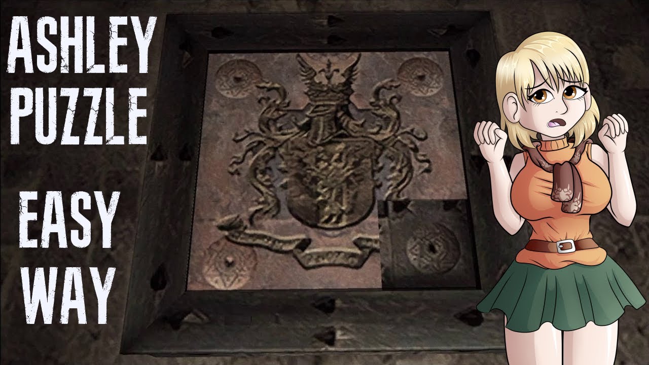 Resident Evil 4 - Ashley Puzzle 🧩 - Easy way