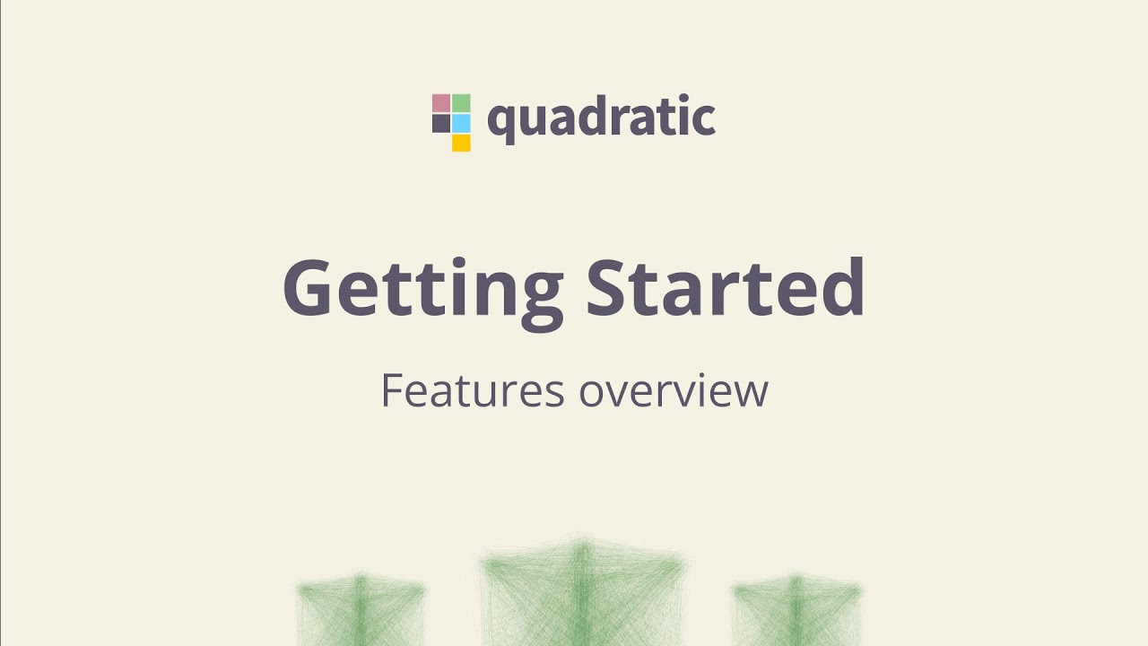 Getting Started with Quadratic &ndash; Your AI-Powered Spreadsheet
