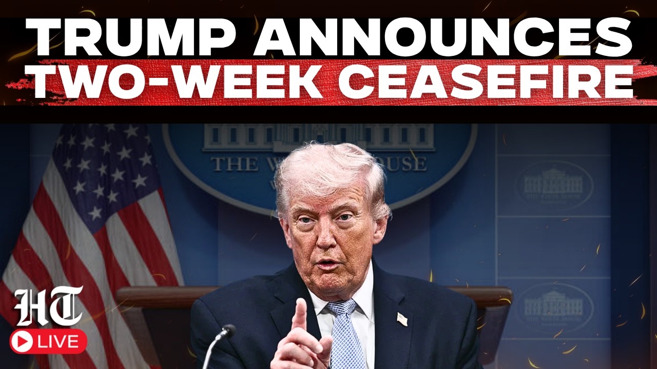 Iran US War LIVE | Donald Trump Announces Ceasefire With Iran | Iran War Ceasefire | Israel