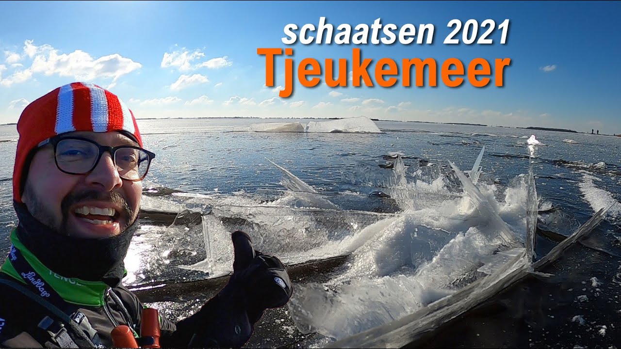 Schaatsen Tjeukemeer | 4K