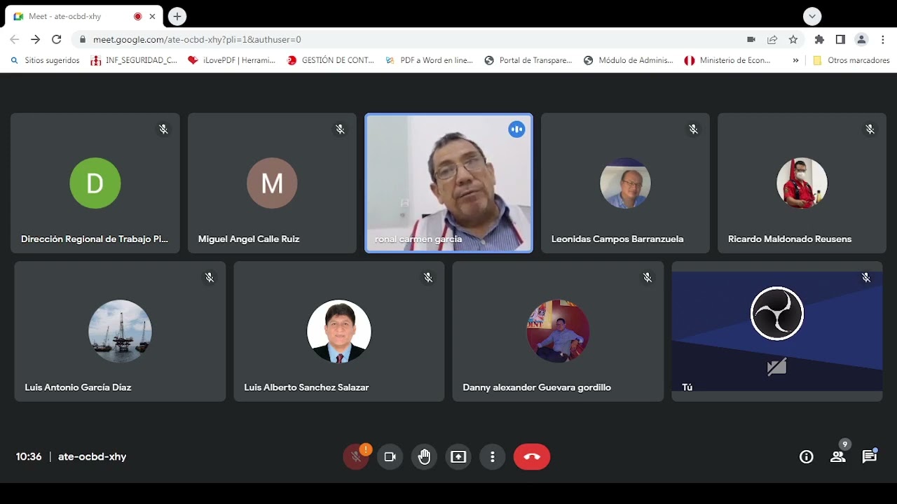 Reunión del Comité de Seguridad y Salud en el Trabajo -  25/10/2022