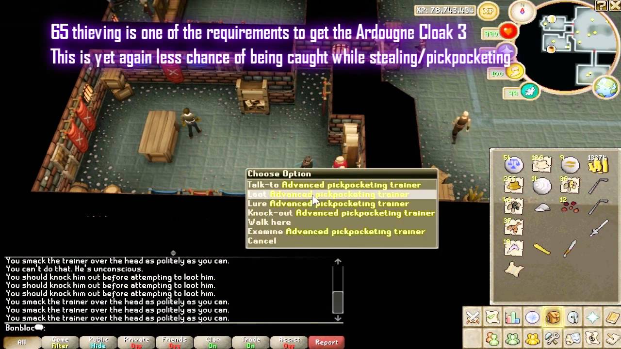 Ultimate 1-99 Thieving Guide *Commentary* | By Bonbloc