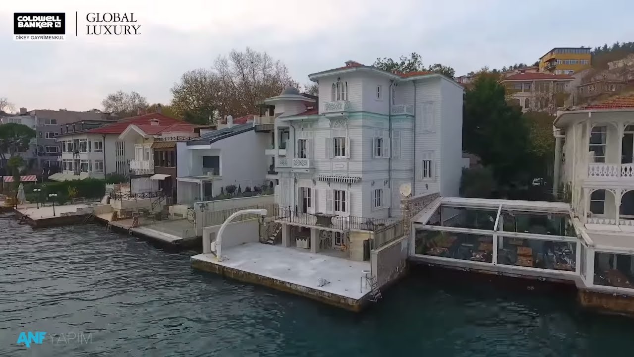 İstanbul Boğazı Yeniköy Tarihi Kiralık yalı