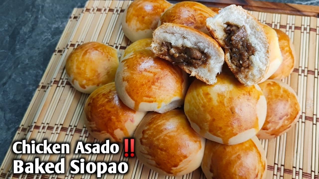 Chicken Asado Baked Siopao by mhelchoice Madiskarteng Nanay