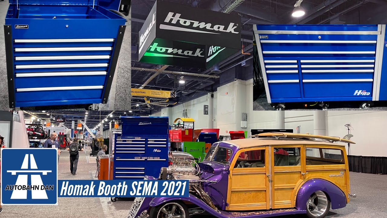 Наборы инструментов Homak Tools SEMA 2021