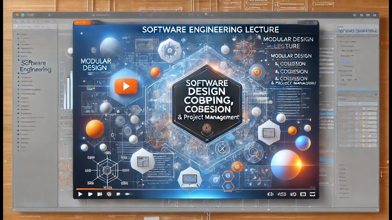 5. Software Engineering Lecture: Modular Design, Coupling, Cohesion & Project Management