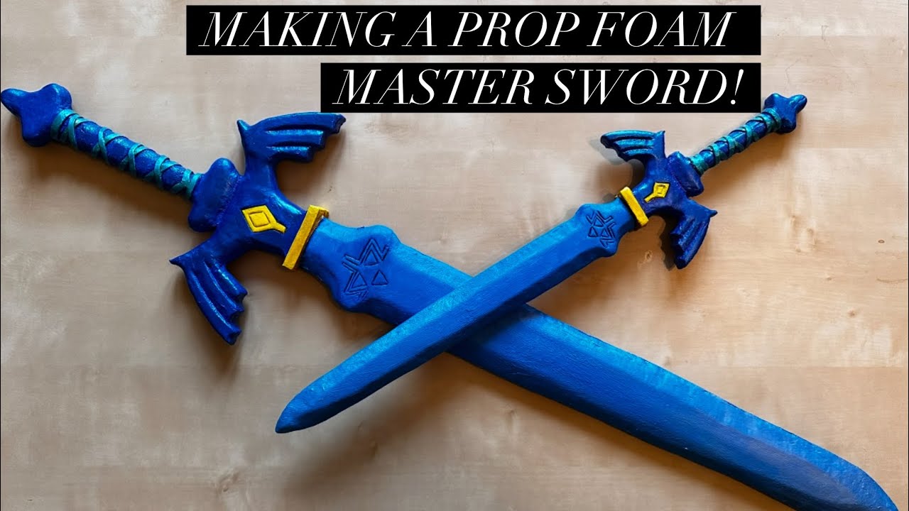 Build this Master Sword using prop foam!