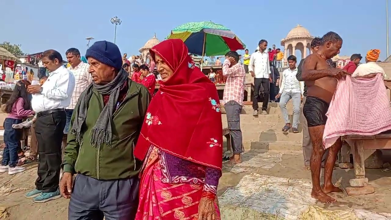 मारकंडेय महादेव स्नान गंगा जी में//यूट्यूब फुल वीडियो वॉच//गंगा तट स्नान मारकंडेजी दर्शन#वायरलवीडियो