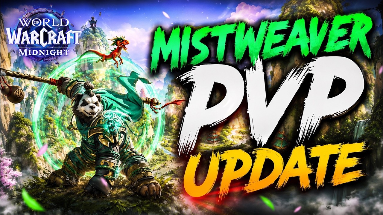 (UPDATED) Midnight Season 1 Mistweaver Monk PvP Guide!
