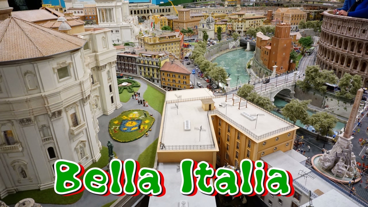 Italien im Miniatur Wunderland Hamburg - Bella Italia 2.0