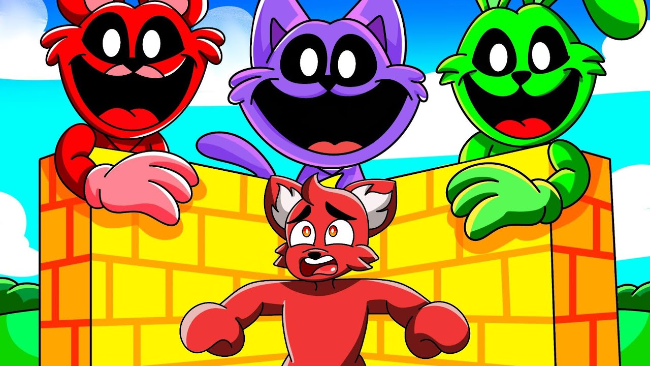 ZBUDUJ BAZE aby PRZETRWAĆ przed SMILING CRITTERS w Roblox!