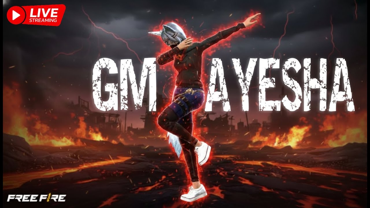 SNIPER QUEEN GM AYESHA FF IS LIVE 🥱