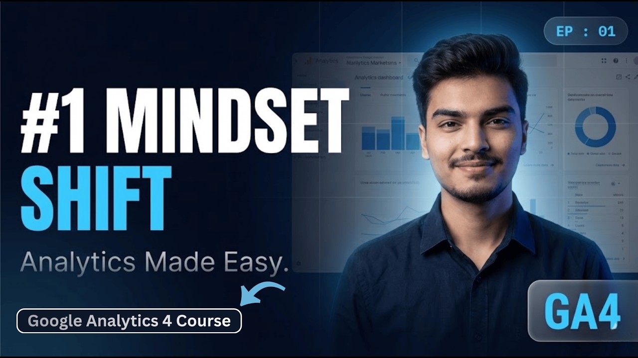 You Don't Need a Degree to Learn GA4 | Google Analytics 4 Course Bangla | Class - 1