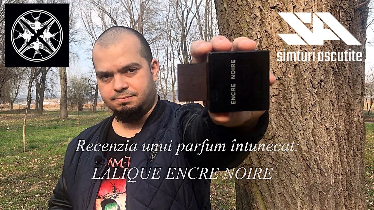 Review parfum masculin Lalique Encre Noire EDT