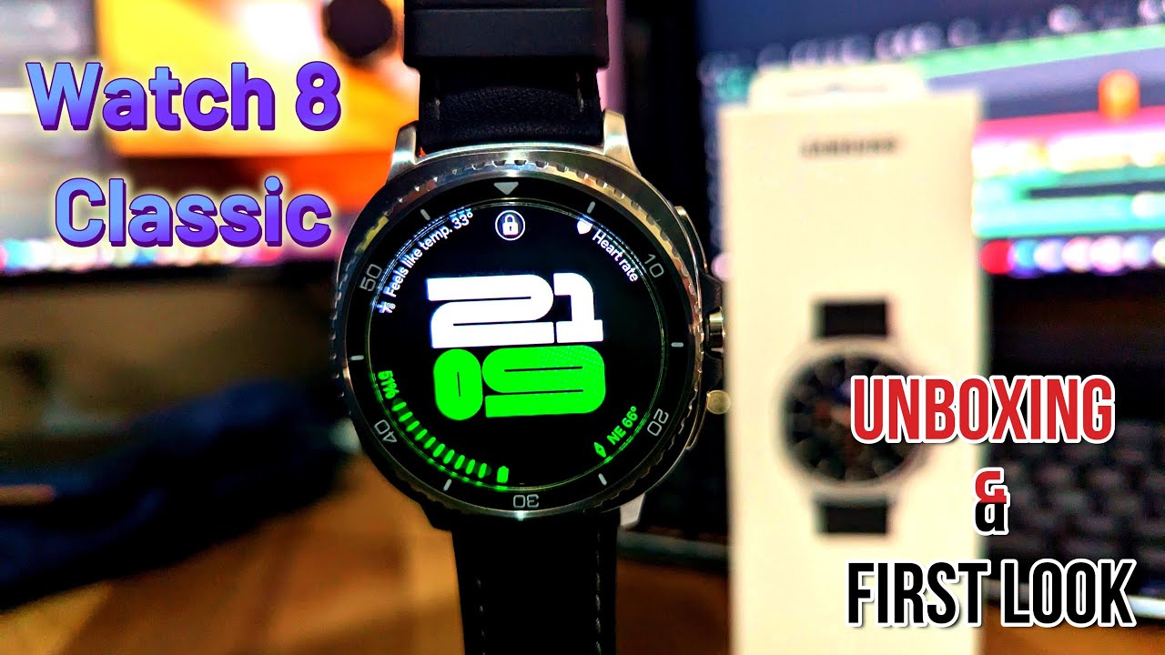 Samsung Galaxy Watch 8 Classic unboxing & first look