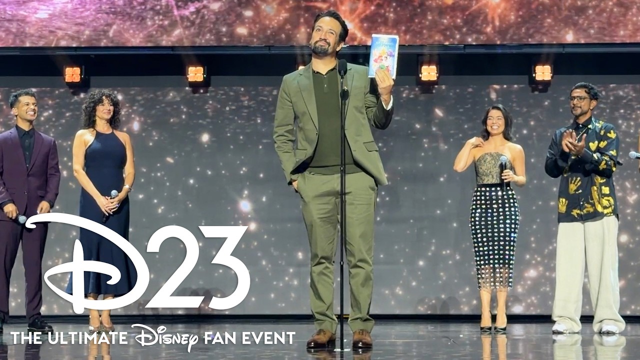 Лин-Мануэль Миранда: Церемония Disney Legends | D23: Главное событие для поклонников Disney 2026