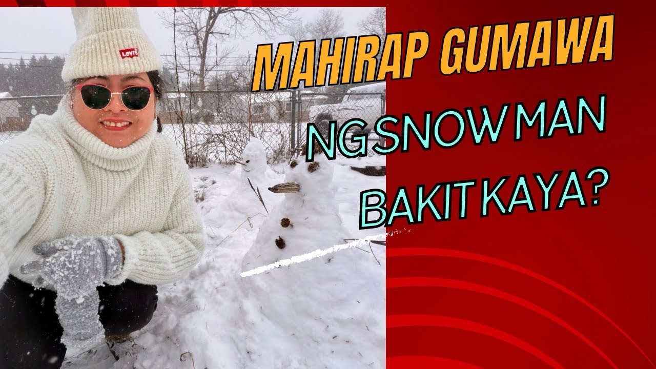MAKE A SNOWMAN WITH US