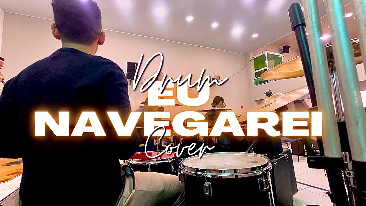 Eu navegarei-@cantorgilsongomesgomes8411 (drum cover)
