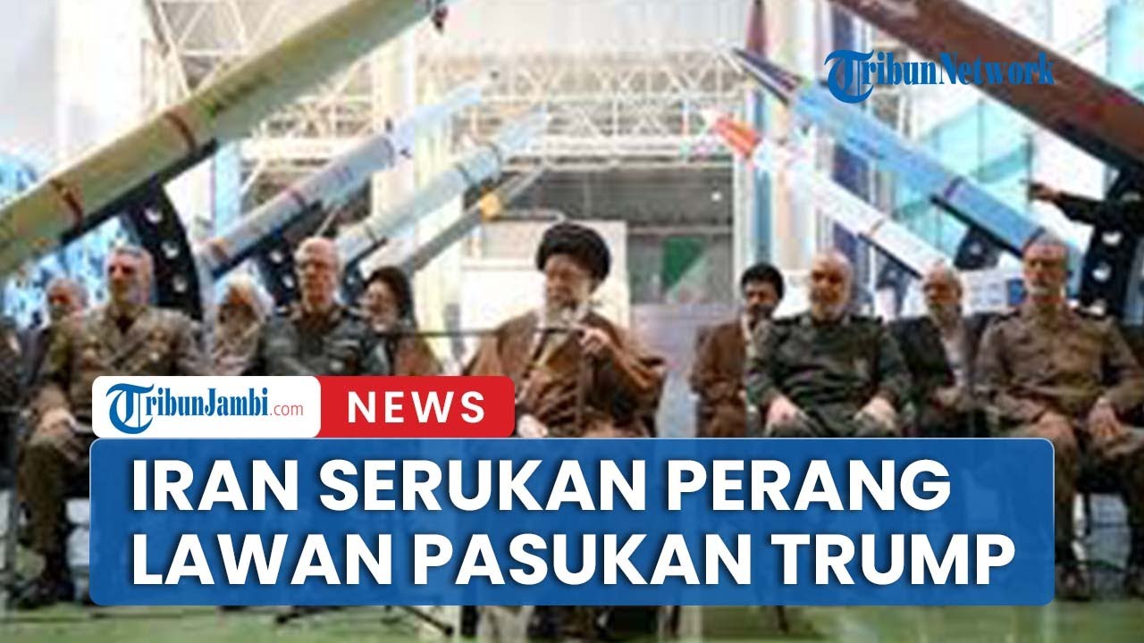 Iran Serukan Perang Lawan Pasukan Trump