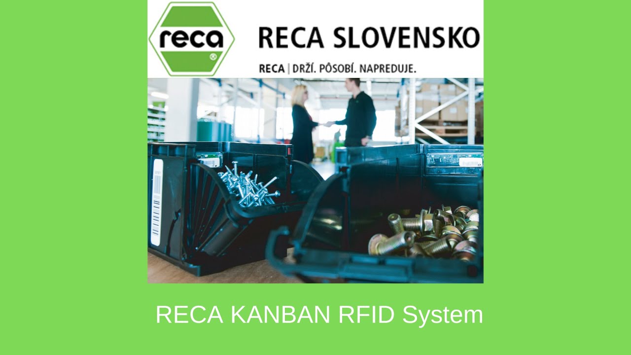 RECA KANBAN RFID System pre Wystrach